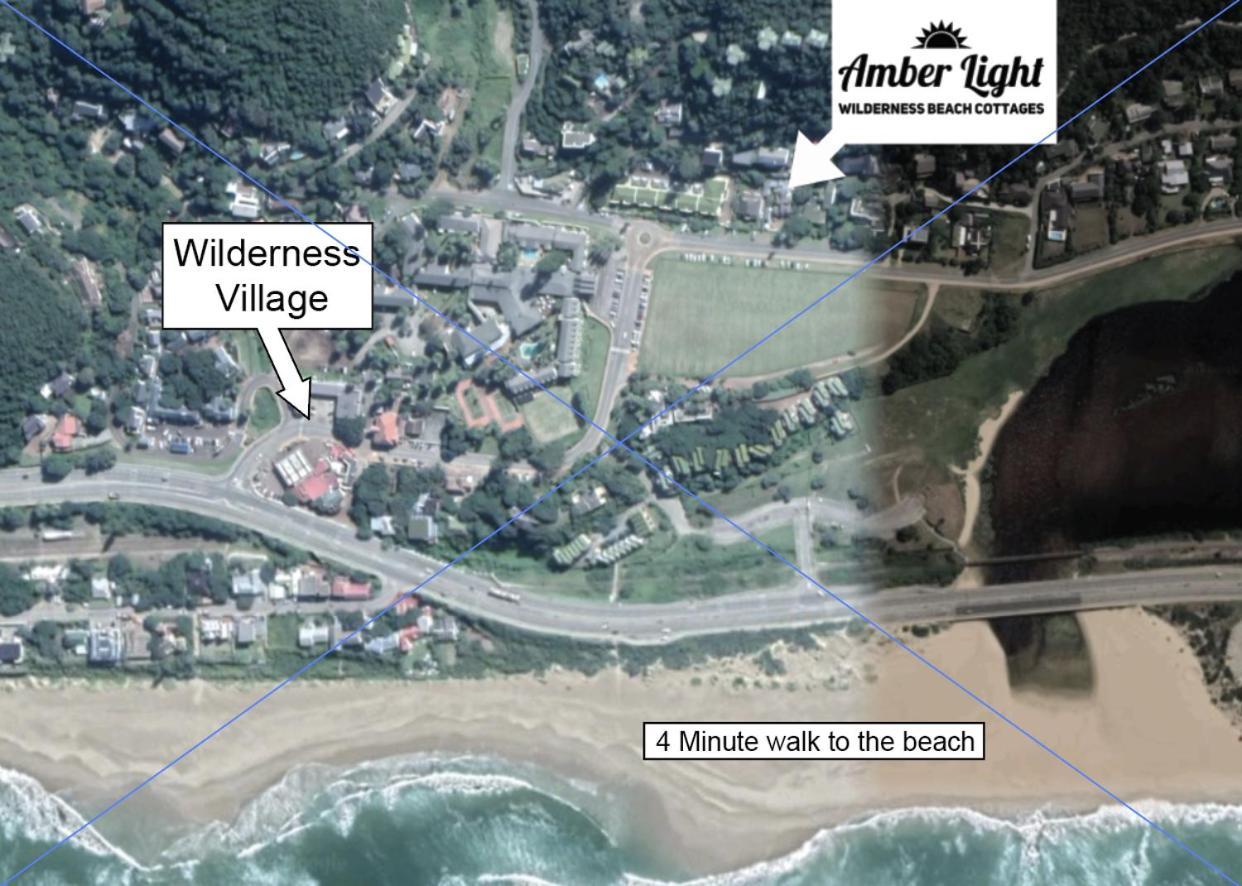 Amber Light Wilderness Beach Cottage Bagian luar foto